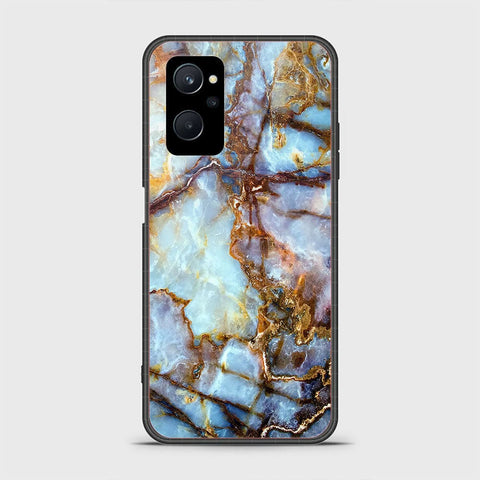 Realme 9i Cover - Colorful Marble Series - HQ Ultra Shine Premium Infinity Glass Soft Silicon Borders Case