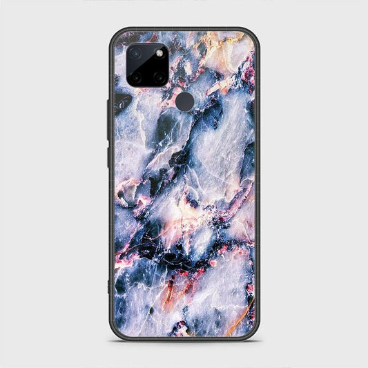 Realme C21Y Cover- Colorful Marble Series - HQ Ultra Shine Premium Infinity Glass Soft Silicon Borders Case