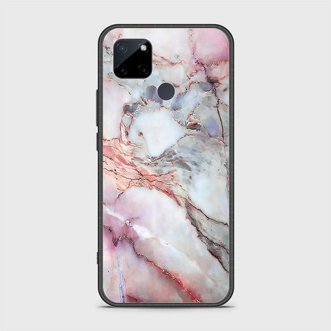 Realme C25Y Cover- Colorful Marble Series - HQ Ultra Shine Premium Infinity Glass Soft Silicon Borders Case