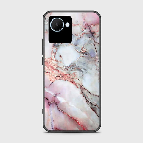 Realme C30s Cover- Colorful Marble Series - HQ Ultra Shine Premium Infinity Glass Soft Silicon Borders Case