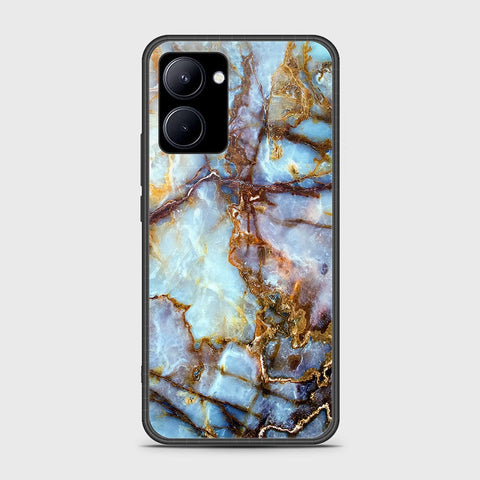 Realme C33 Cover- Colorful Marble Series - HQ Ultra Shine Premium Infinity Glass Soft Silicon Borders Case