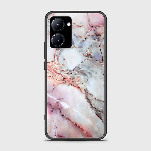 Realme C33 Cover- Colorful Marble Series - HQ Ultra Shine Premium Infinity Glass Soft Silicon Borders Case