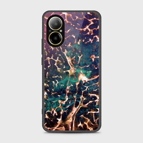 Realme C67 4G Cover- Colorful Marble Series - HQ Ultra Shine Premium Infinity Glass Soft Silicon Borders Case