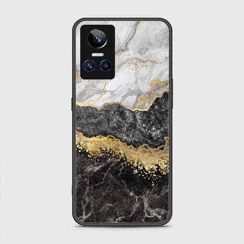 Realme GT Neo 3 Cover- Colorful Marble Series - HQ Ultra Shine Premium Infinity Glass Soft Silicon Borders Case