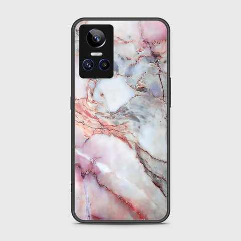 Realme GT Neo 3 Cover- Colorful Marble Series - HQ Ultra Shine Premium Infinity Glass Soft Silicon Borders Case