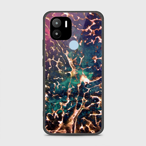 Xiaomi Redmi A2 Plus Cover- Colorful Marble Series - HQ Ultra Shine Premium Infinity Glass Soft Silicon Borders Case