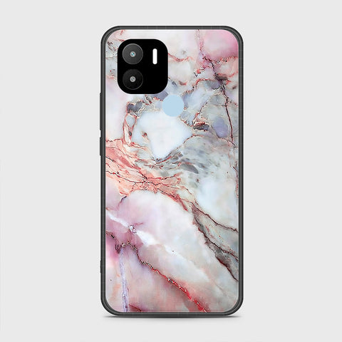 Xiaomi Redmi A1 Plus Cover- Colorful Marble Series - HQ Ultra Shine Premium Infinity Glass Soft Silicon Borders Case