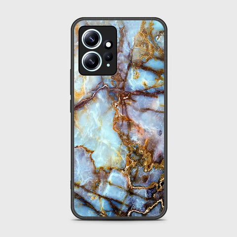 Xiaomi Redmi Note 12 4G Cover- Colorful Marble Series - HQ Ultra Shine Premium Infinity Glass Soft Silicon Borders Case