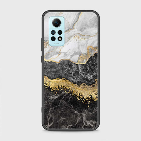 Xiaomi Redmi Note 12 Pro 4G Cover- Colorful Marble Series - HQ Ultra Shine Premium Infinity Glass Soft Silicon Borders Case