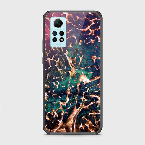 Xiaomi Redmi Note 12 Pro 4G Cover- Colorful Marble Series - HQ Ultra Shine Premium Infinity Glass Soft Silicon Borders Case