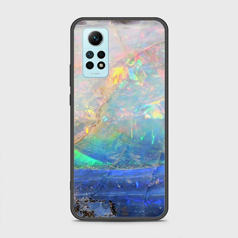 Xiaomi Redmi Note 12 Pro 4G Cover- Colorful Marble Series - HQ Ultra Shine Premium Infinity Glass Soft Silicon Borders Case