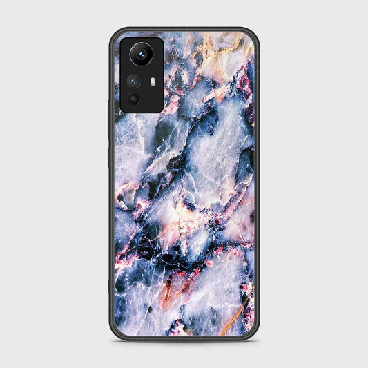 Xiaomi Redmi Note 12S Cover- Colorful Marble Series - HQ Ultra Shine Premium Infinity Glass Soft Silicon Borders Case