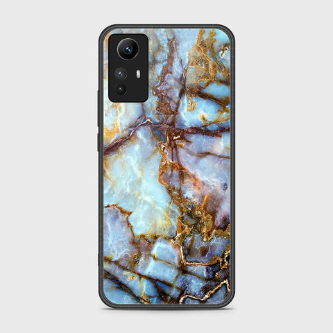 Xiaomi Redmi Note 12S Cover- Colorful Marble Series - HQ Ultra Shine Premium Infinity Glass Soft Silicon Borders Case