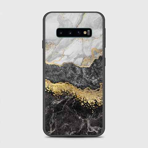 Samsung Galaxy S10 5G Cover- Colorful Marble Series - HQ Ultra Shine Premium Infinity Glass Soft Silicon Borders Case