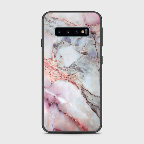 Samsung Galaxy S10 5G Cover- Colorful Marble Series - HQ Ultra Shine Premium Infinity Glass Soft Silicon Borders Case