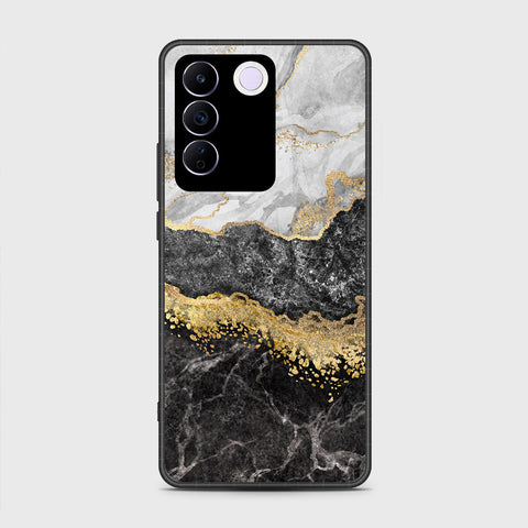 Vivo S16e Cover- Colorful Marble Series - HQ Ultra Shine Premium Infinity Glass Soft Silicon Borders Case