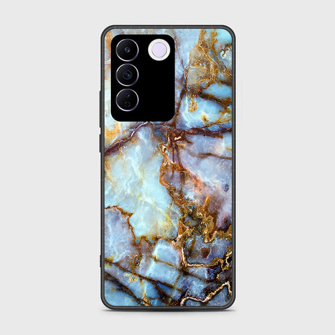 Vivo S16e Cover- Colorful Marble Series - HQ Ultra Shine Premium Infinity Glass Soft Silicon Borders Case