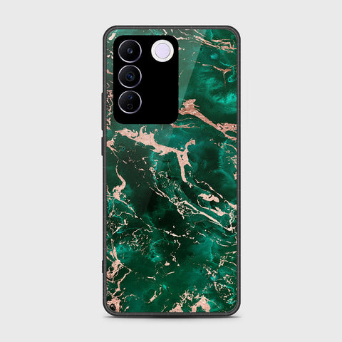 Vivo S16e Cover- Colorful Marble Series - HQ Ultra Shine Premium Infinity Glass Soft Silicon Borders Case