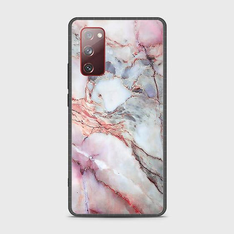 Samsung Galaxy S20 FE Cover - Colorful Marble Series - HQ Ultra Shine Premium Infinity Glass Soft Silicon Borders Case