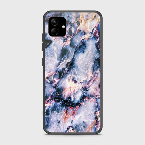 Samsung Galaxy A04 Cover- Colorful Marble Series - HQ Ultra Shine Premium Infinity Glass Soft Silicon Borders Case