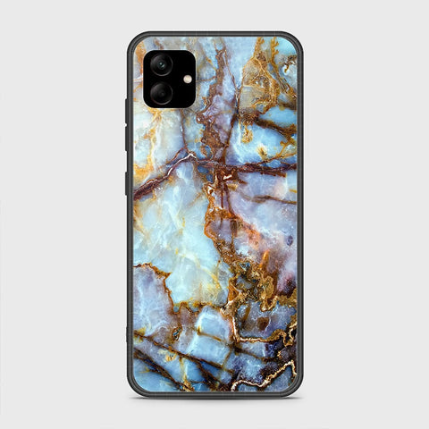 Samsung Galaxy A04 Cover- Colorful Marble Series - HQ Ultra Shine Premium Infinity Glass Soft Silicon Borders Case