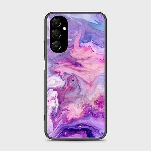 Samsung Galaxy A05s Cover- Colorful Marble Series - HQ Ultra Shine Premium Infinity Glass Soft Silicon Borders Case