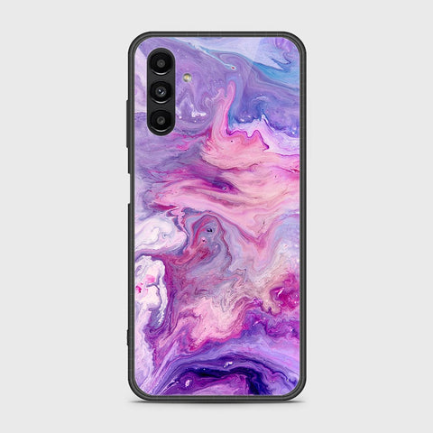 Samsung Galaxy A13 5G Cover- Colorful Marble Series - HQ Ultra Shine Premium Infinity Glass Soft Silicon Borders Case