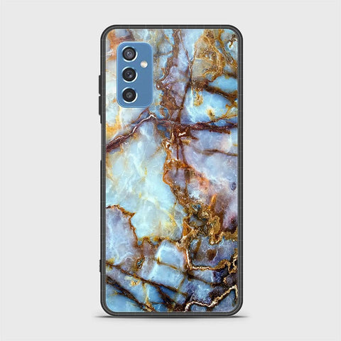 Samsung Galaxy M52 5G Cover- Colorful Marble Series - HQ Ultra Shine Premium Infinity Glass Soft Silicon Borders Case