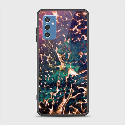 Samsung Galaxy M52 5G Cover- Colorful Marble Series - HQ Ultra Shine Premium Infinity Glass Soft Silicon Borders Case