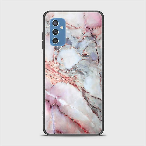 Samsung Galaxy M52 5G Cover- Colorful Marble Series - HQ Ultra Shine Premium Infinity Glass Soft Silicon Borders Case