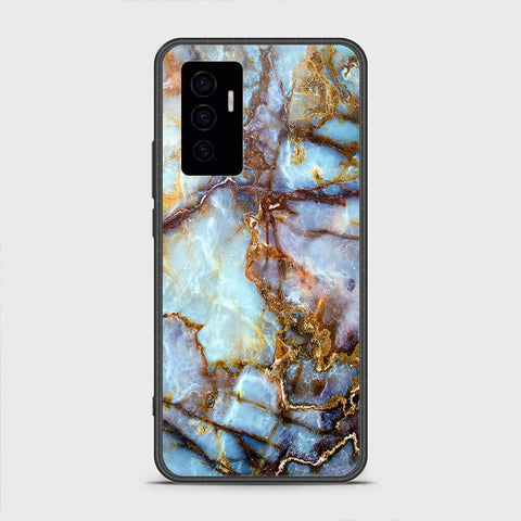 Vivo V23e Cover- Colorful Marble Series - HQ Ultra Shine Premium Infinity Glass Soft Silicon Borders Case