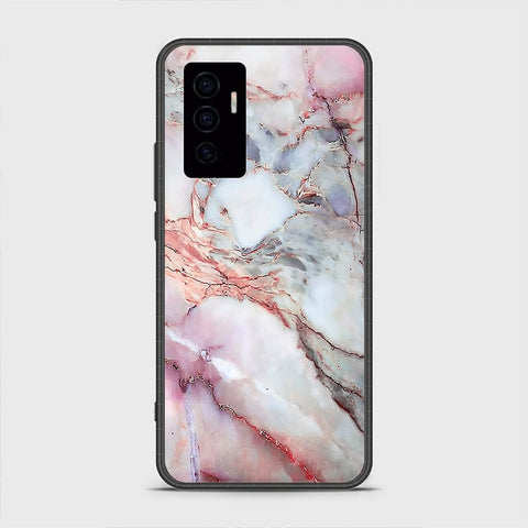 Vivo V23e Cover- Colorful Marble Series - HQ Ultra Shine Premium Infinity Glass Soft Silicon Borders Case