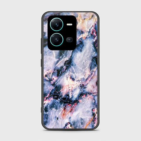 Vivo V25e Cover- Colorful Marble Series - HQ Ultra Shine Premium Infinity Glass Soft Silicon Borders Case