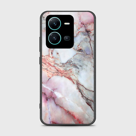 Vivo V25e Cover- Colorful Marble Series - HQ Ultra Shine Premium Infinity Glass Soft Silicon Borders Case