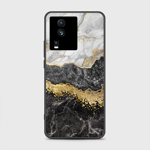 Vivo iQOO Neo 7 Cover- Colorful Marble Series - HQ Ultra Shine Premium Infinity Glass Soft Silicon Borders Case