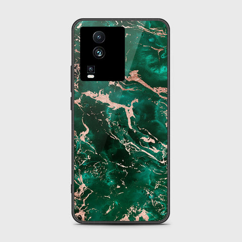 Vivo iQOO Neo 7 Cover- Colorful Marble Series - HQ Ultra Shine Premium Infinity Glass Soft Silicon Borders Case