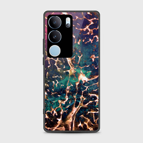 Vivo V29 Pro Cover- Colorful Marble Series - HQ Ultra Shine Premium Infinity Glass Soft Silicon Borders Case