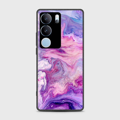 Vivo V29 Pro Cover- Colorful Marble Series - HQ Ultra Shine Premium Infinity Glass Soft Silicon Borders Case