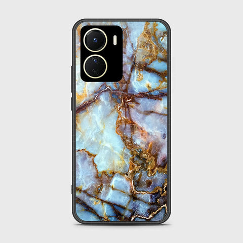 Vivo Y35 5G Cover- Colorful Marble Series - HQ Ultra Shine Premium Infinity Glass Soft Silicon Borders Case