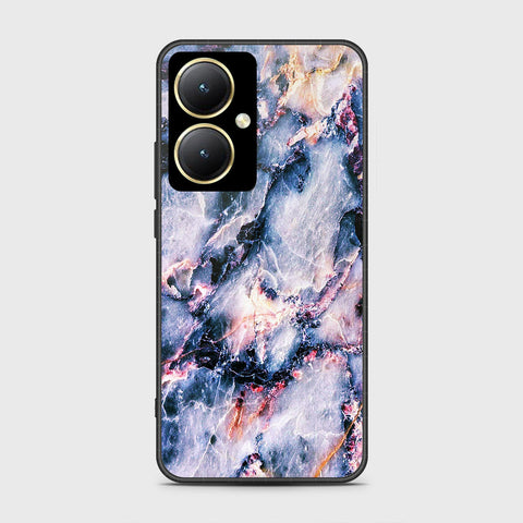 Vivo Y35 Plus Cover- Colorful Marble Series - HQ Ultra Shine Premium Infinity Glass Soft Silicon Borders Case