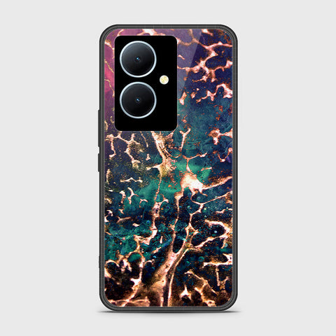 Vivo Y78 Plus 5G Cover - Colorful Marble Series - HQ Ultra Shine Premium Infinity Glass Soft Silicon Borders Case