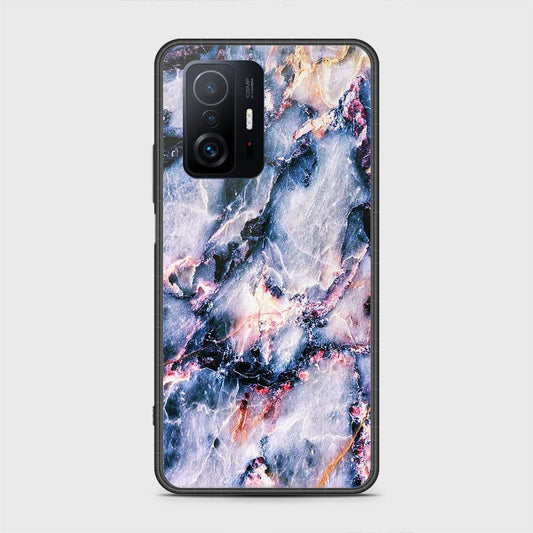 Xiaomi 11T Pro Cover- Colorful Marble Series - HQ Ultra Shine Premium Infinity Glass Soft Silicon Borders Case