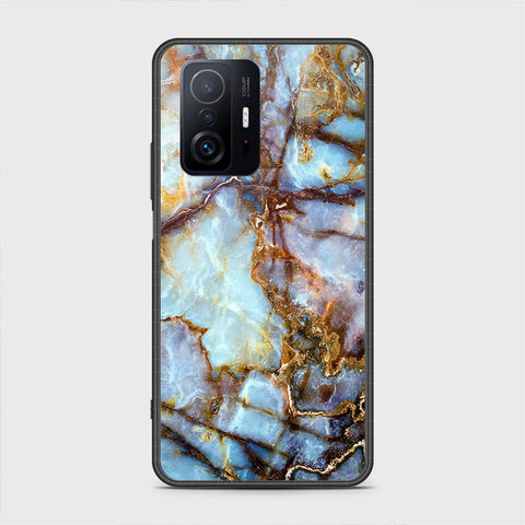 Xiaomi 11T Cover- Colorful Marble Series - HQ Ultra Shine Premium Infinity Glass Soft Silicon Borders Case