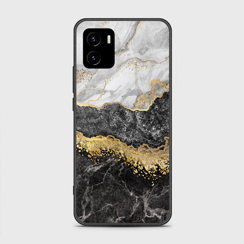 Vivo Y10 Cover- Colorful Marble Series - HQ Ultra Shine Premium Infinity Glass Soft Silicon Borders Case