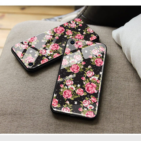 OnePlus Nord N100 Cover- Floral Series - HQ Ultra Shine Premium Infinity Glass Soft Silicon Borders Case