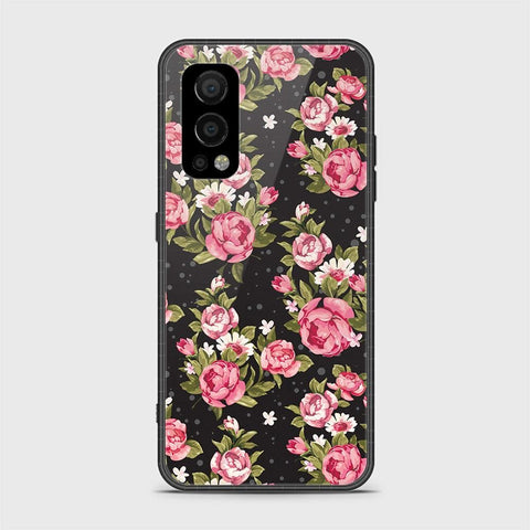 OnePlus Nord 2 Cover- Floral Series - HQ Ultra Shine Premium Infinity Glass Soft Silicon Borders Case