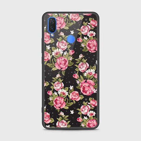 Honor 8C Cover - Floral Series - HQ Ultra Shine Premium Infinity Glass Soft Silicon Borders Case