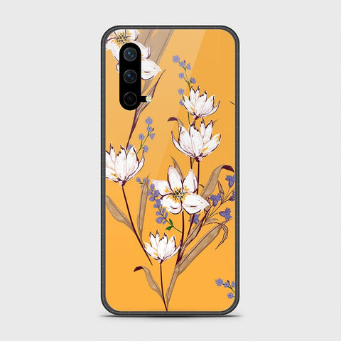 OnePlus Nord CE 5G Cover- Floral Series - HQ Ultra Shine Premium Infinity Glass Soft Silicon Borders Case