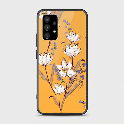 Samsung Galaxy A53 5G Cover- Floral Series - HQ Ultra Shine Premium Infinity Glass Soft Silicon Borders Case