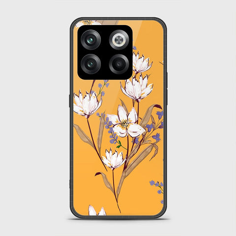 OnePlus Ace Pro Cover- Floral Series - HQ Ultra Shine Premium Infinity Glass Soft Silicon Borders Case